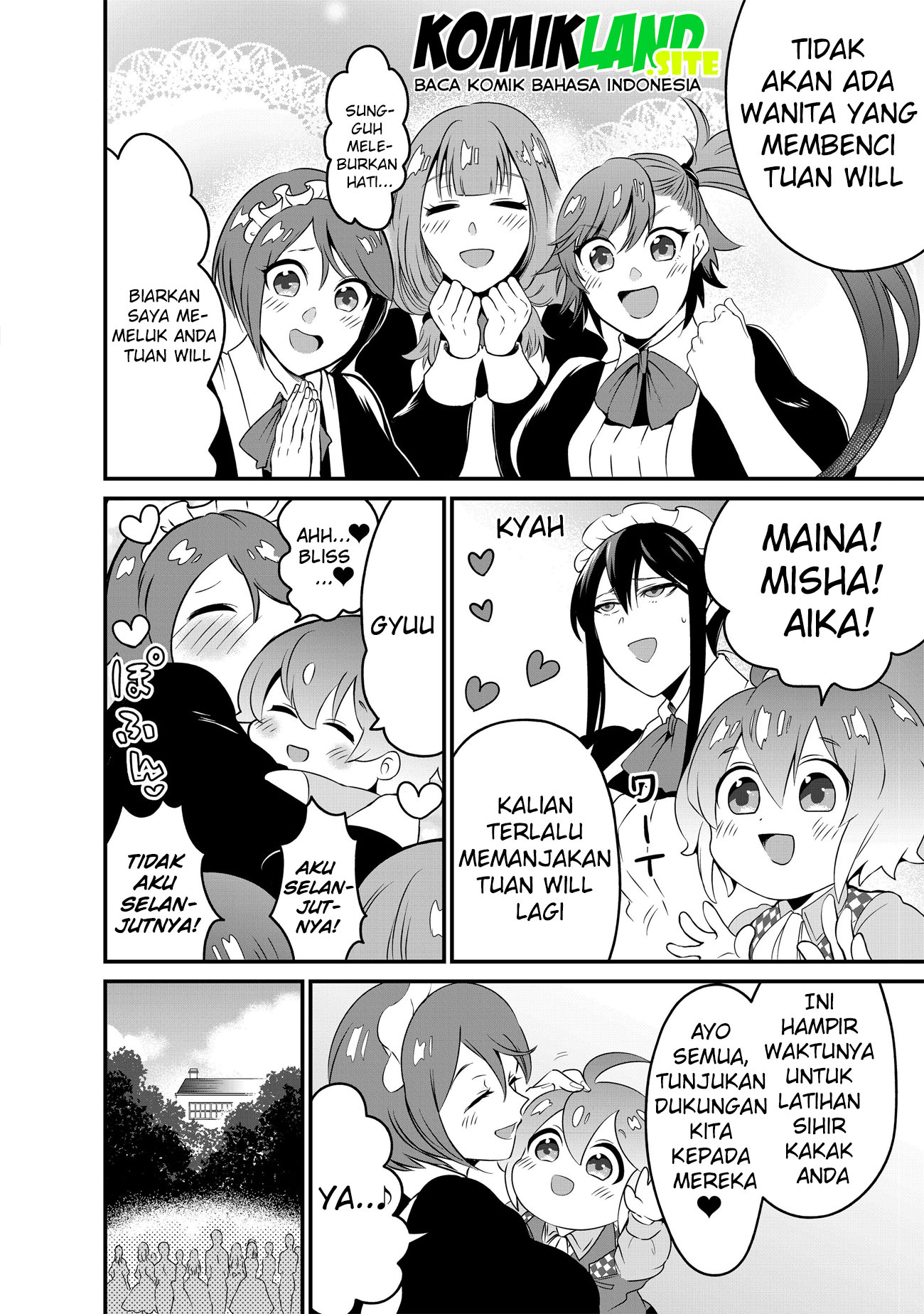Will sama wa kyou mo mahou de asondeimasu chapter 1